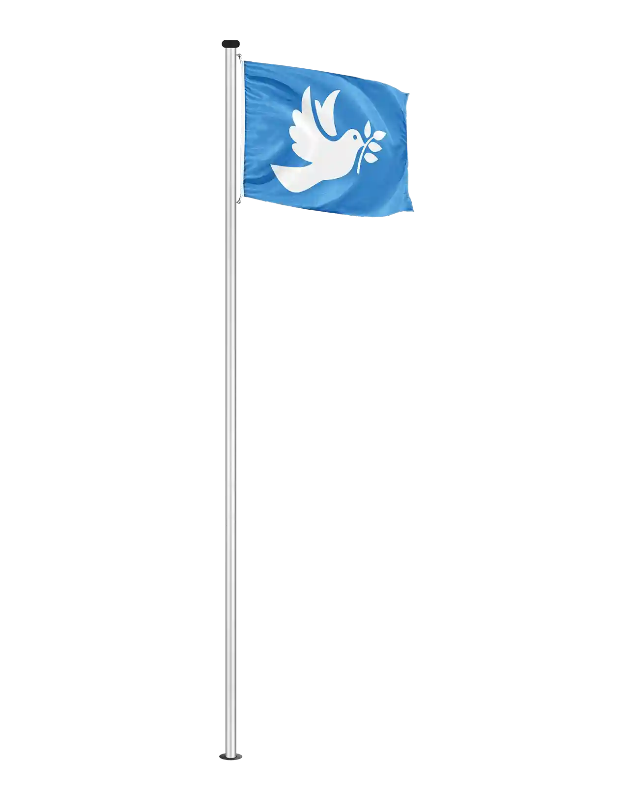 Fahne «Friedenstaube grün»