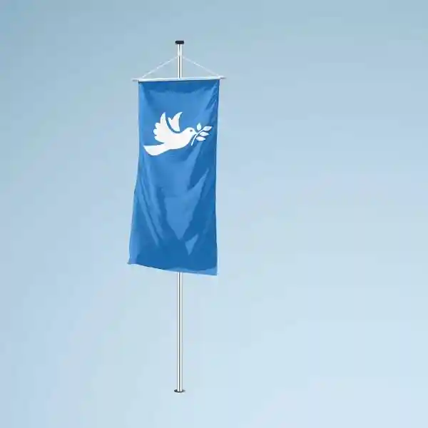 Friedenstaube Fahne